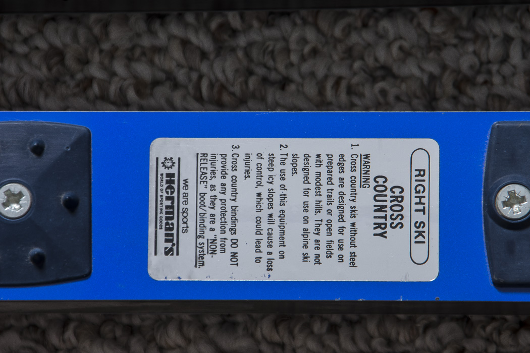 Splitkein, Trak. Rossignol, and Kneissel Skis