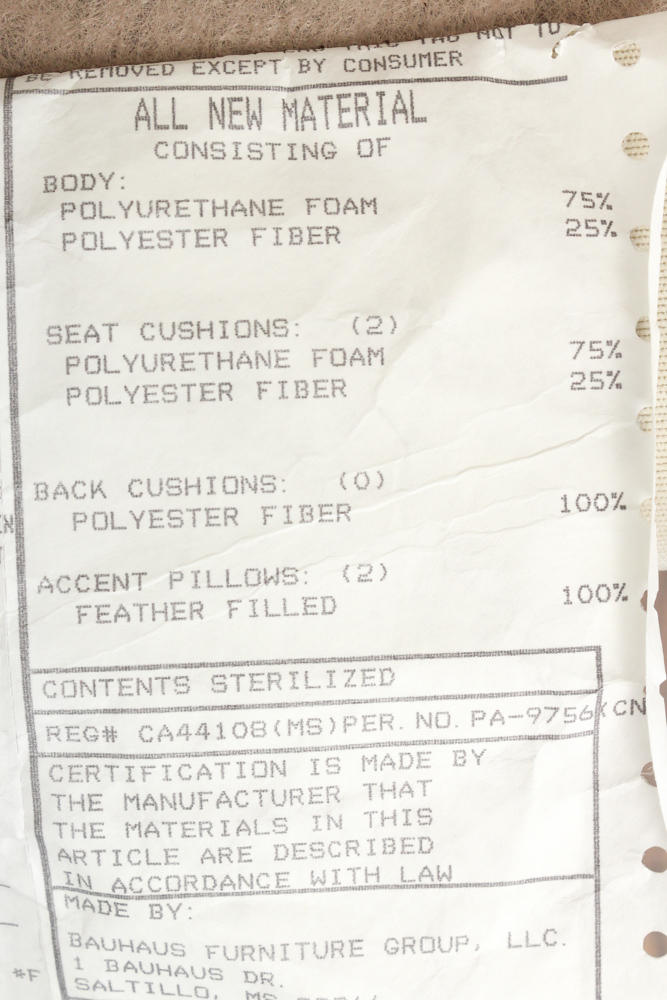 Bauhaus Custom "Spencer" Sofa