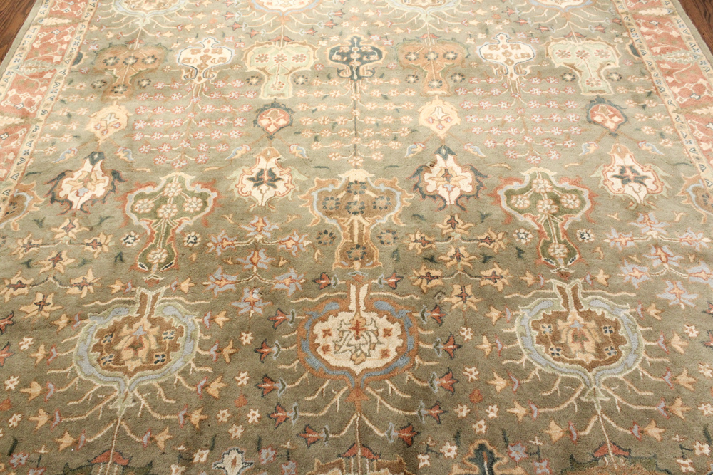 Hand Tufted Persian Style Room Size Rug by Pottery Barn