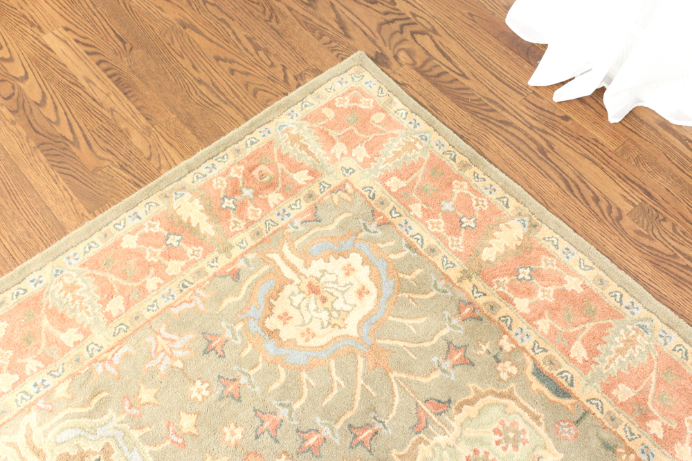 Hand Tufted Persian Style Room Size Rug by Pottery Barn