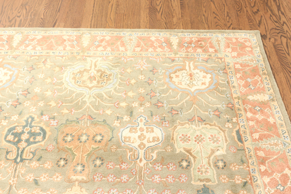 Hand Tufted Persian Style Room Size Rug by Pottery Barn