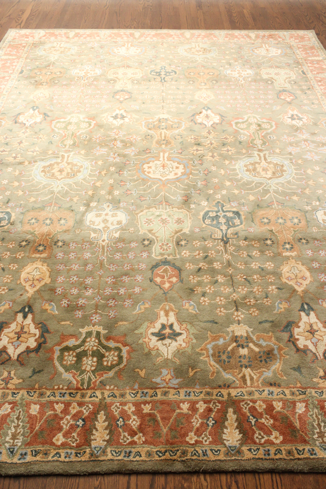 Hand Tufted Persian Style Room Size Rug by Pottery Barn