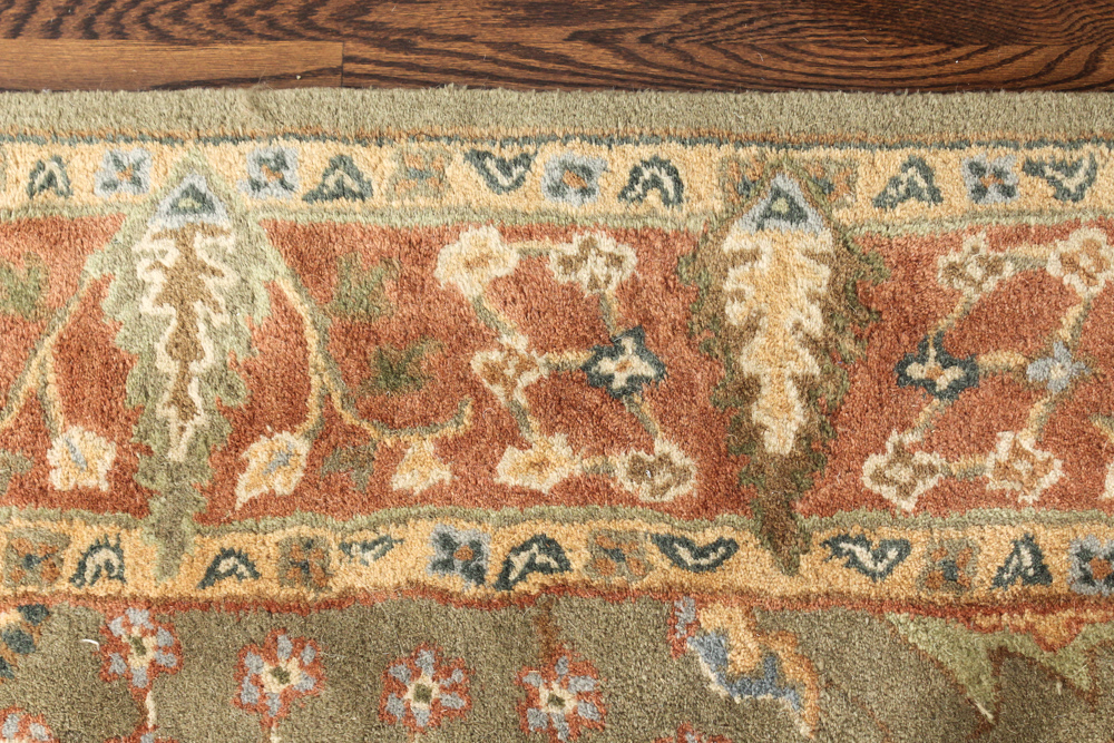 Hand Tufted Persian Style Room Size Rug by Pottery Barn