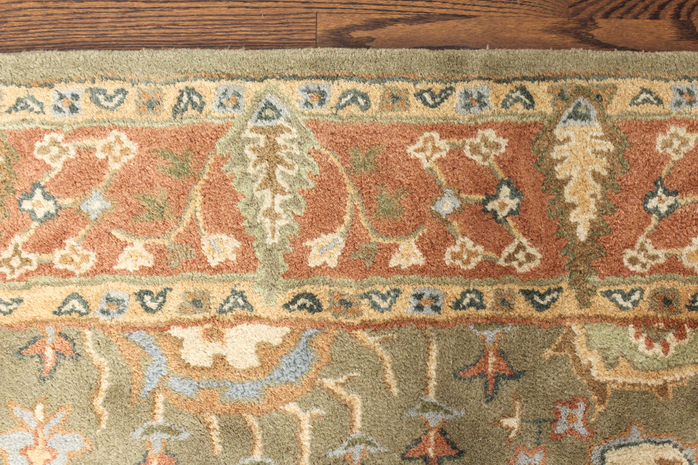 Hand Tufted Persian Style Room Size Rug by Pottery Barn