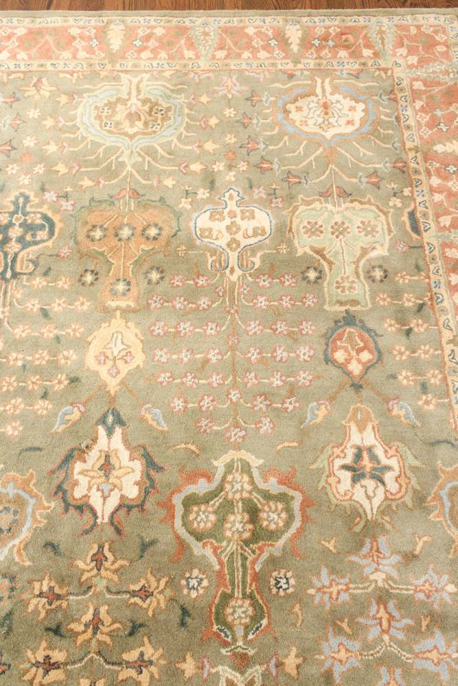 Hand Tufted Persian Style Room Size Rug by Pottery Barn