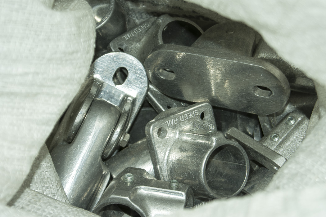 Industrial Railing Poles and Fittings