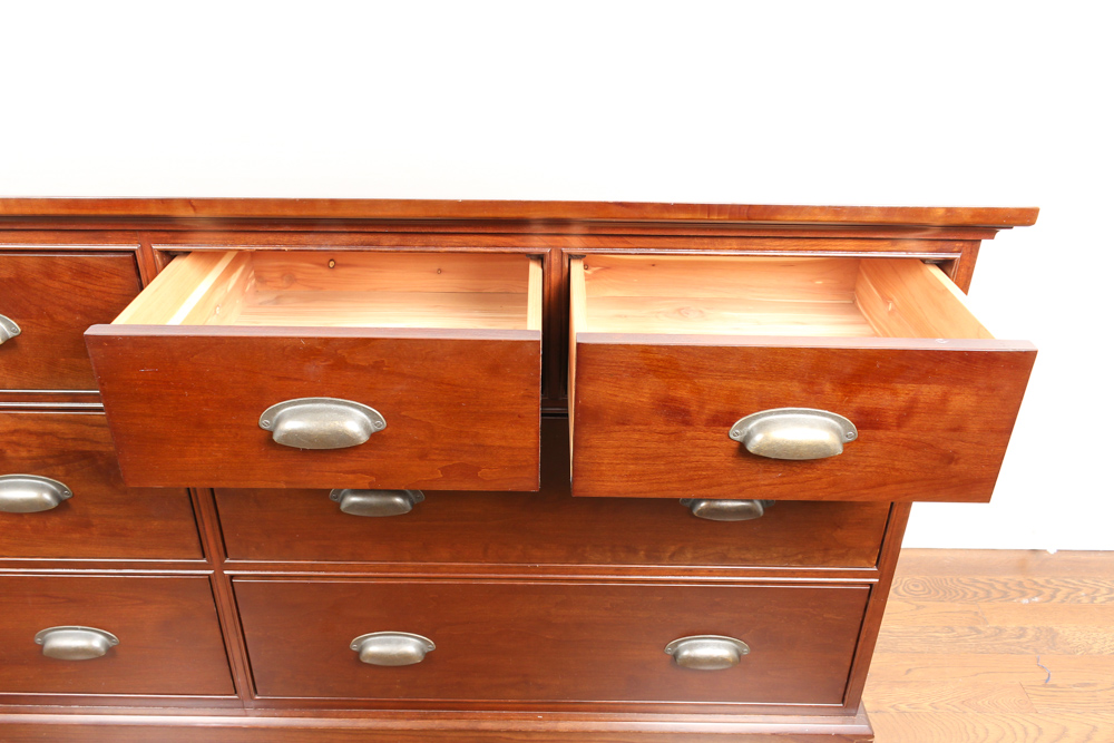 Restoration Hardware "Marston" Cherry Double Dresser by Michaels