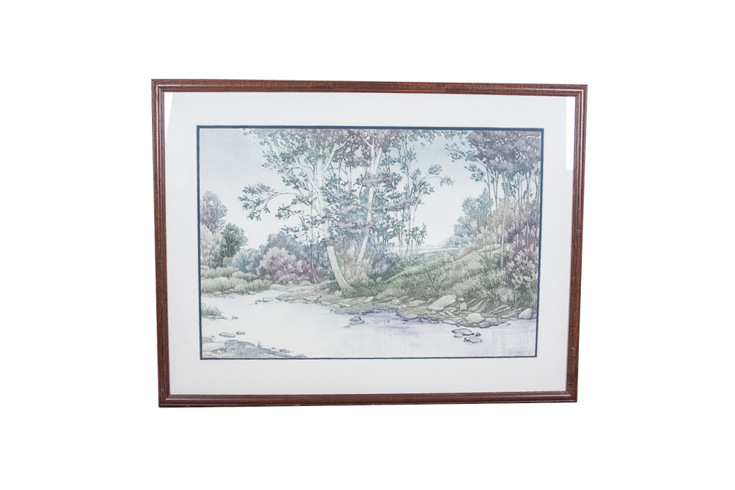 Signed Reproduction Print