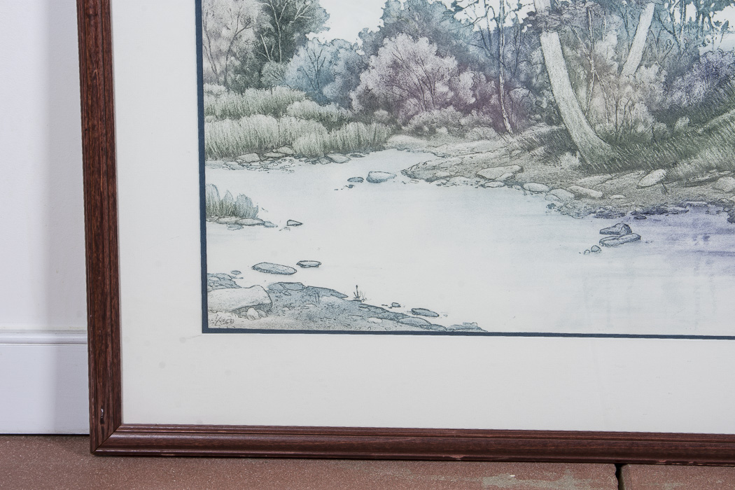 Signed Reproduction Print