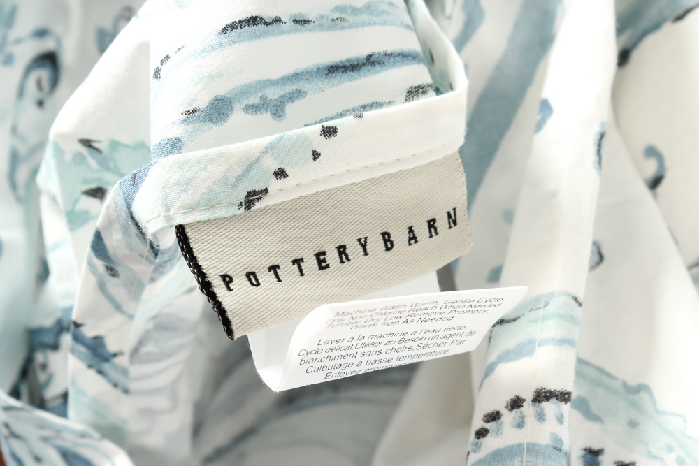 Restoration Hardware "Marston" Cherry King Sleigh Bed by Michaels Furniture