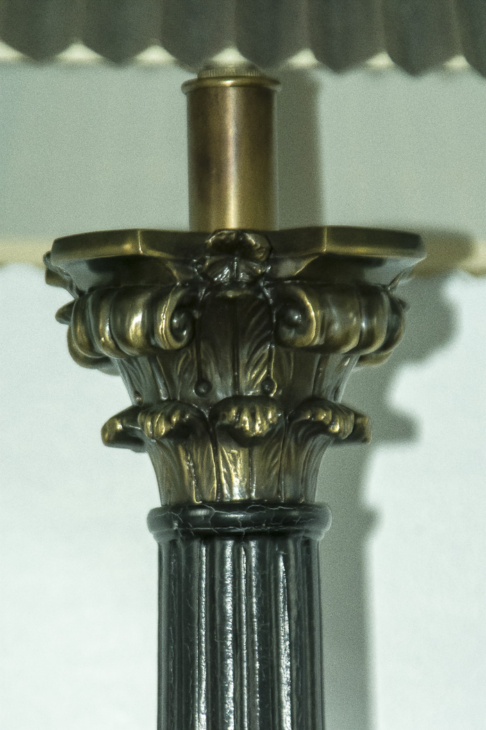 Ornate Brass Table Lamp