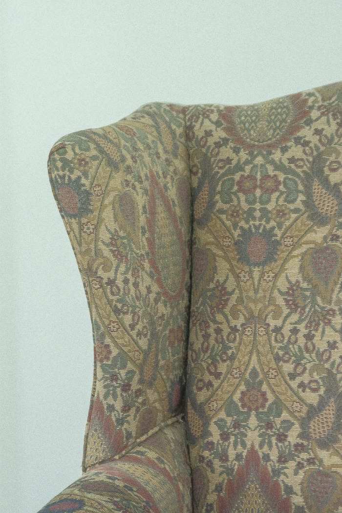 Chippendale Style Wingback Chair