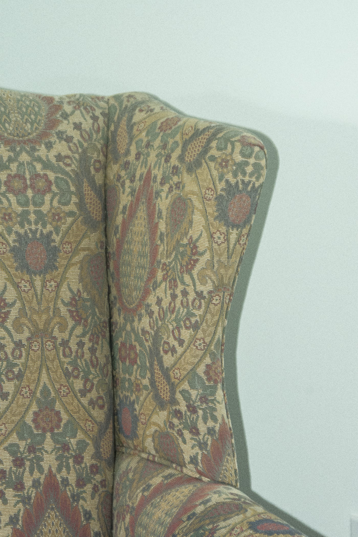 Chippendale Style Wingback Chair