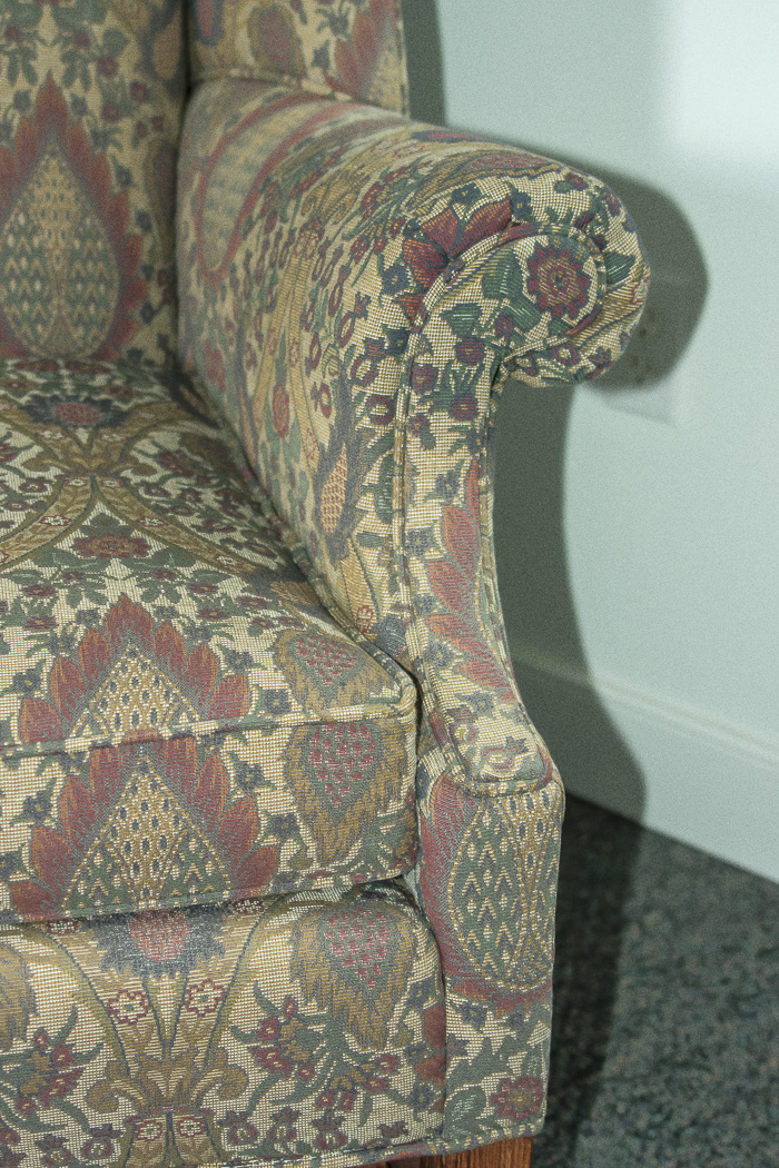 Chippendale Style Wingback Chair