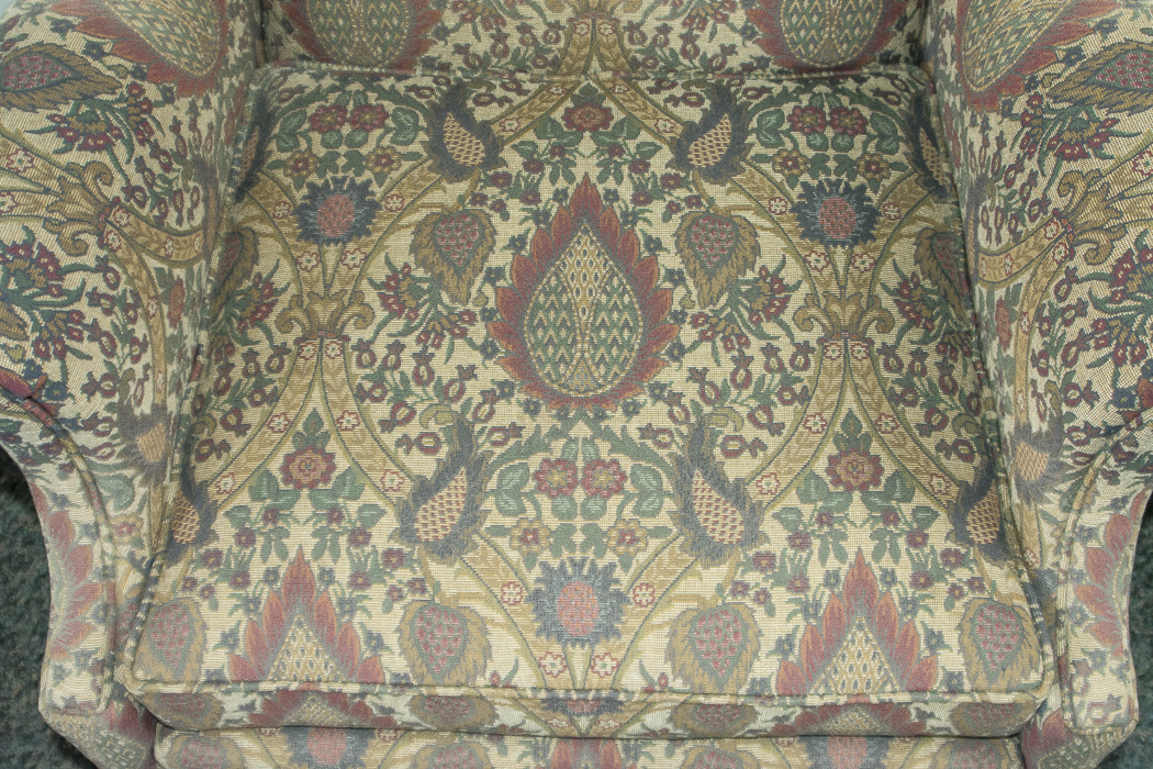 Chippendale Style Wingback Chair