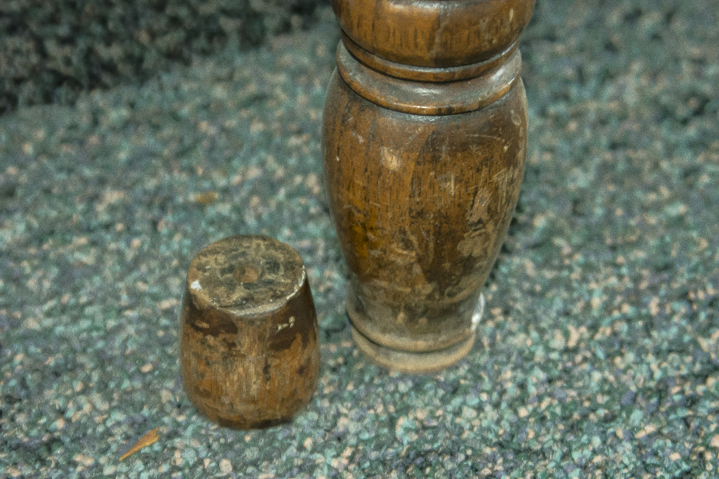 Double Pedestal Wood Desk