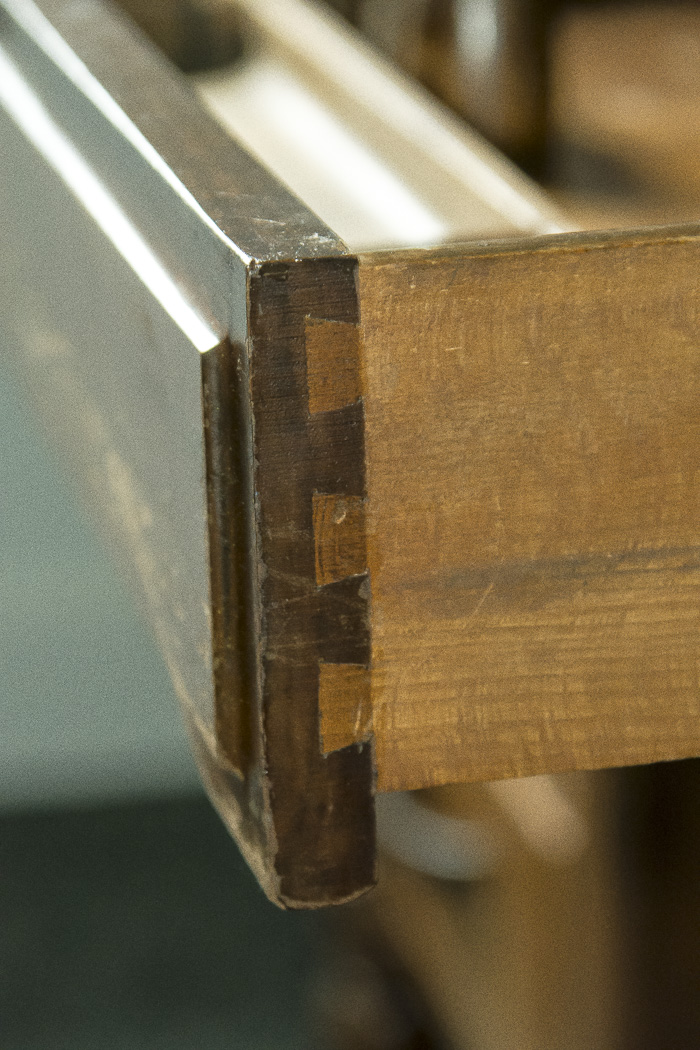 Double Pedestal Wood Desk