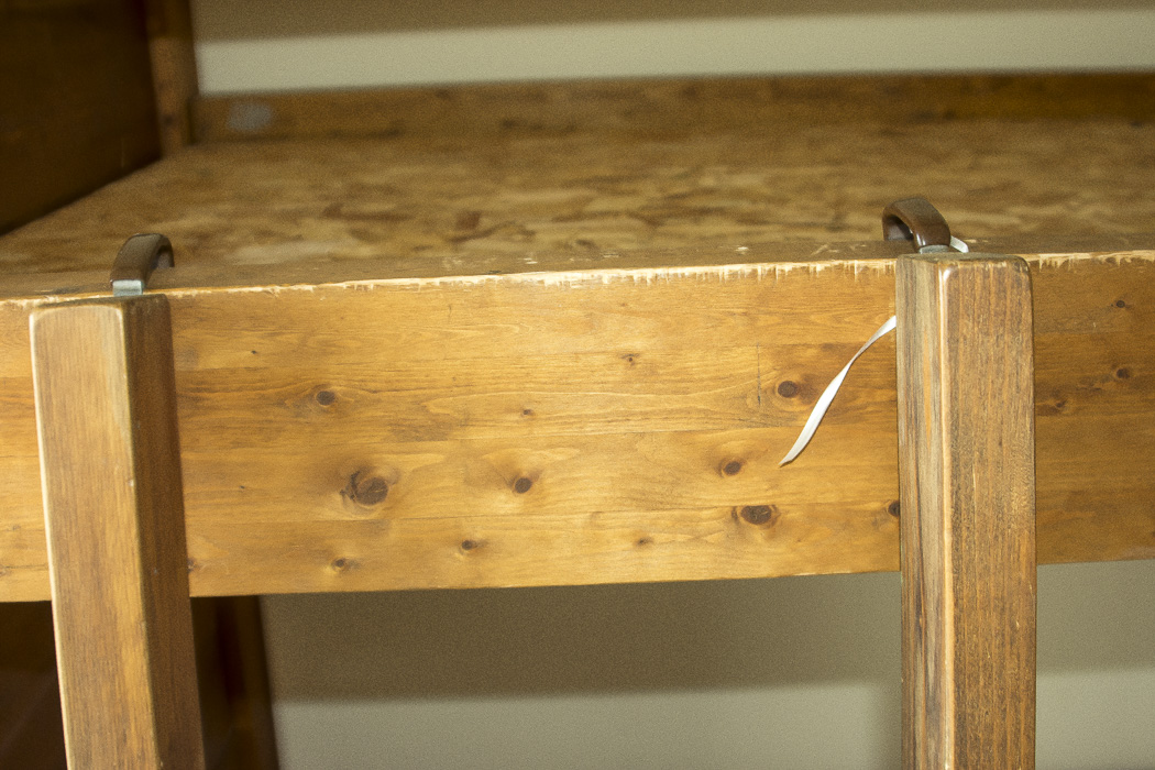 Vintage Knotty Pine Bunk Beds
