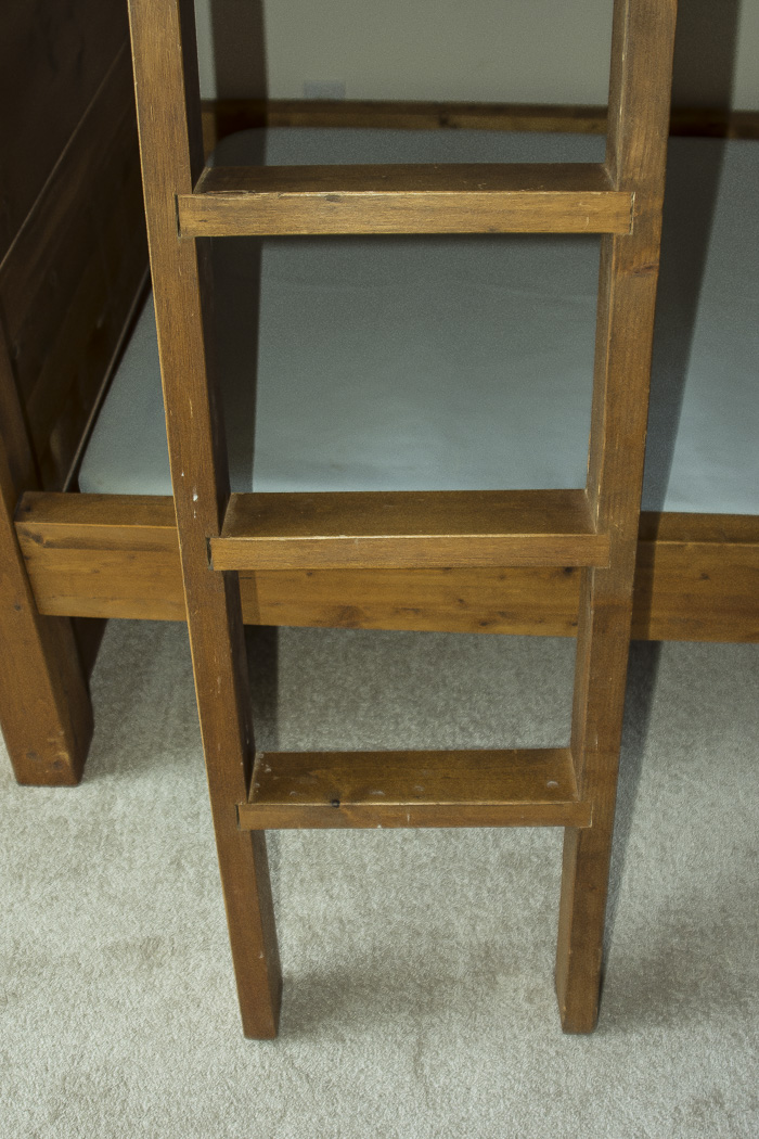 Vintage Knotty Pine Bunk Beds