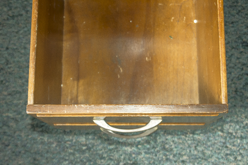 Double Pedestal Wood Desk