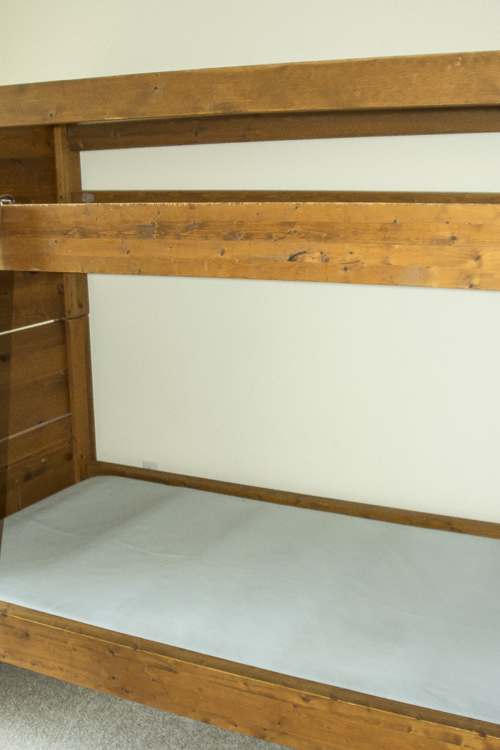 Vintage Knotty Pine Bunk Beds