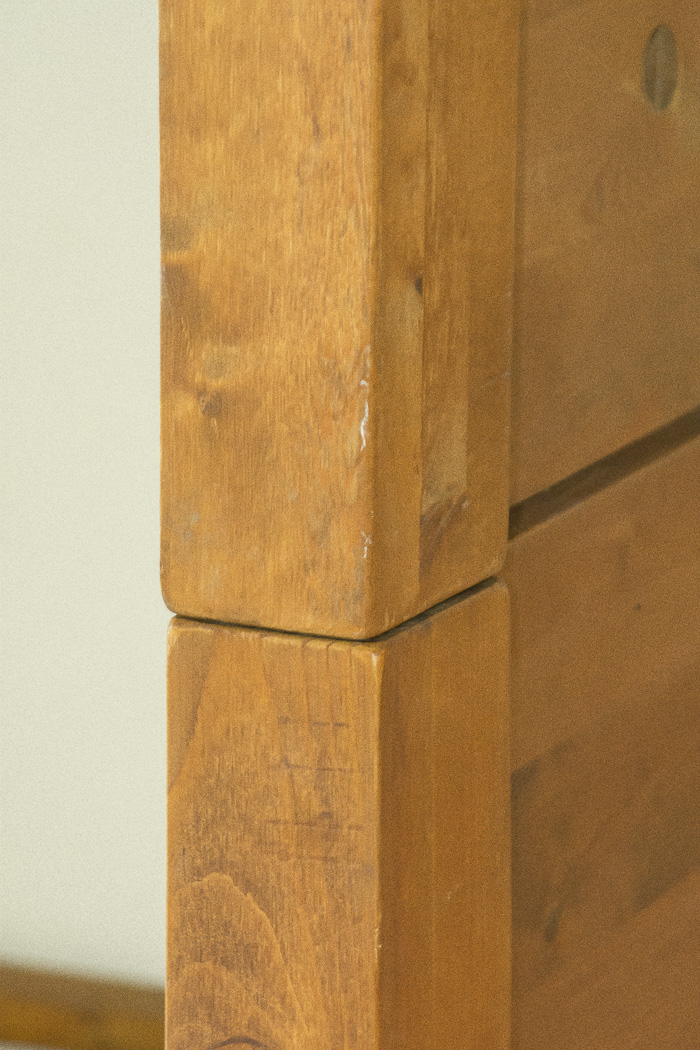 Vintage Knotty Pine Bunk Beds