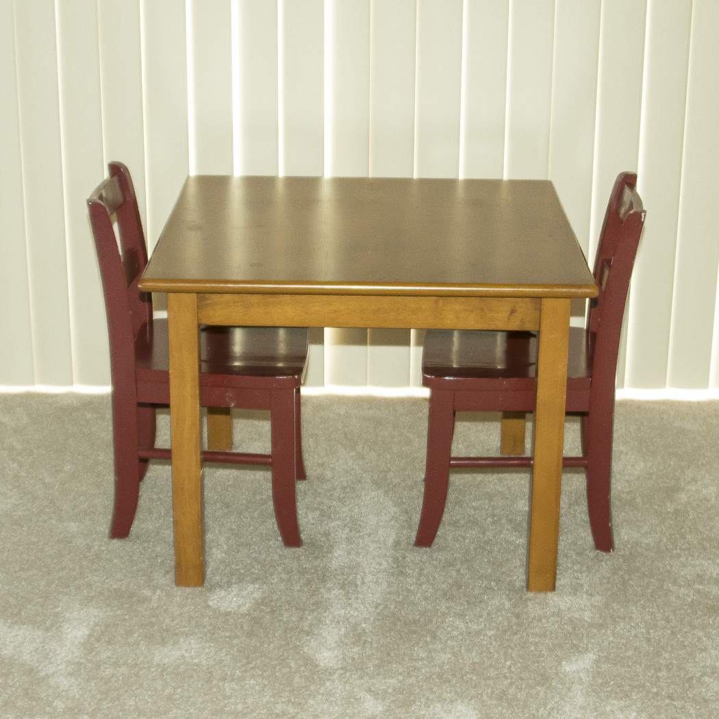 Pottery Barn Children's Table and Chairs