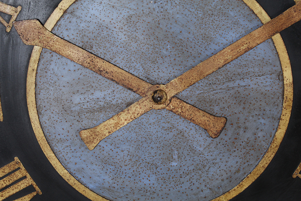 Sizeable Decorative Metal Clock Face