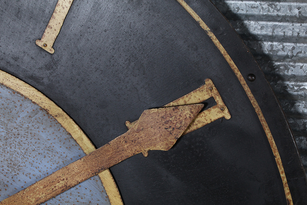 Sizeable Decorative Metal Clock Face