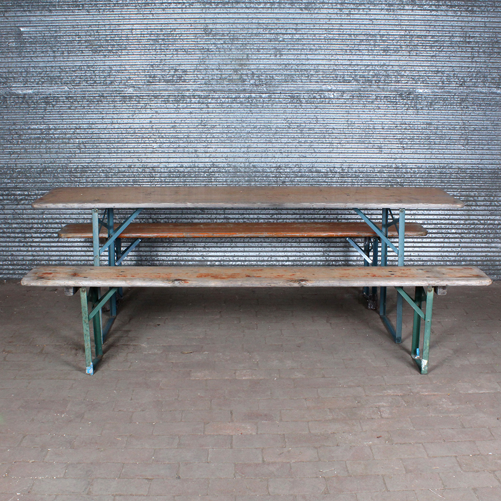 Vintage German Biergarten Picnic Set