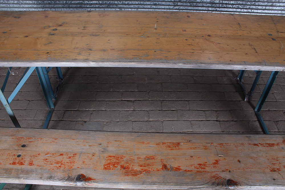 Vintage German Biergarten Picnic Set