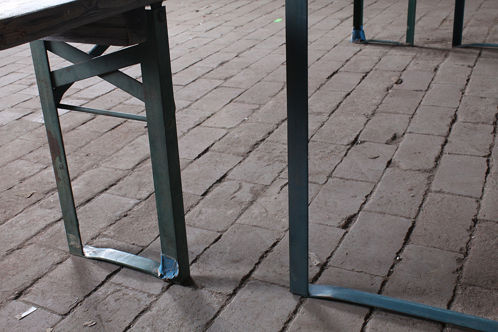 Vintage German Biergarten Picnic Set