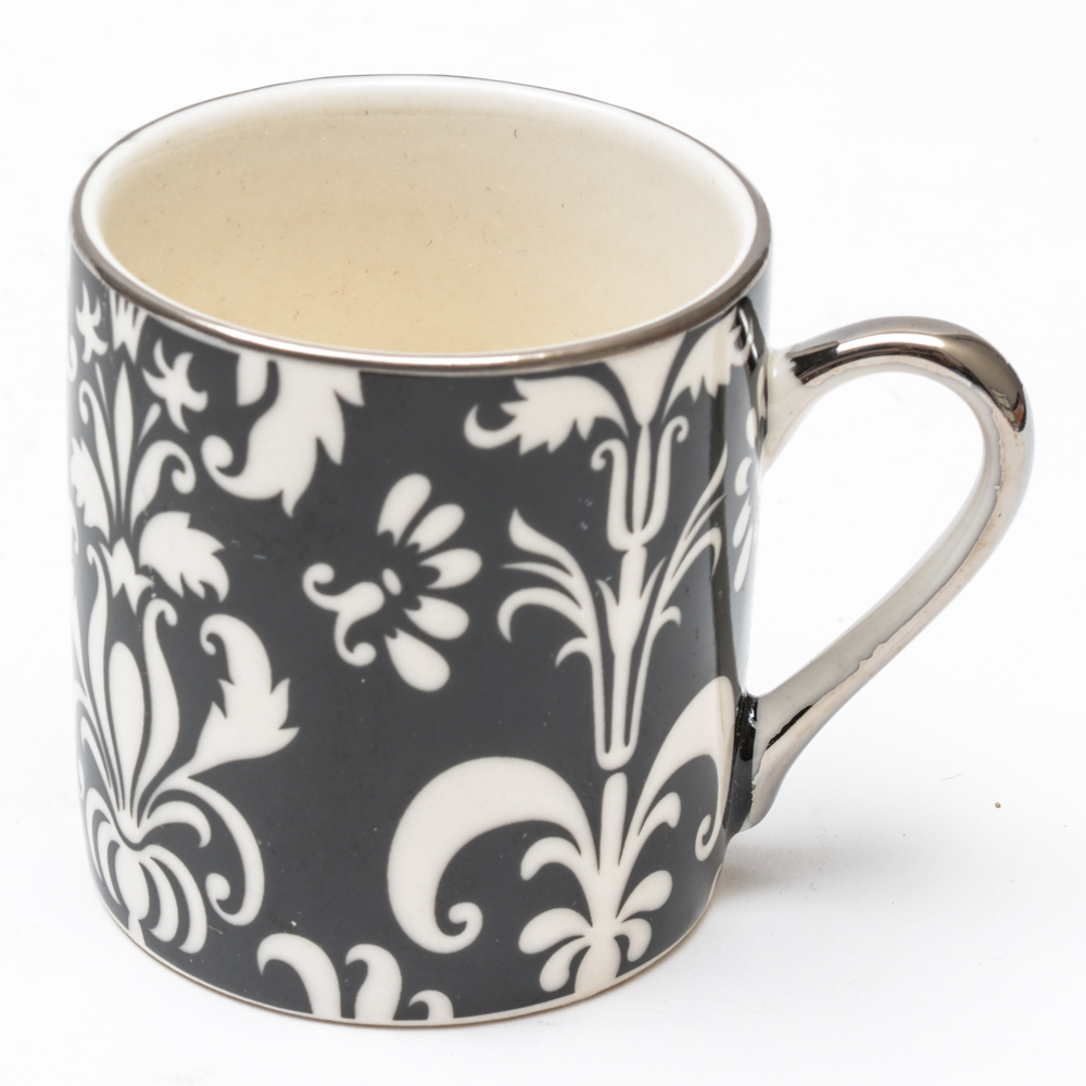 Classic Coffee & Tea Black and White Set