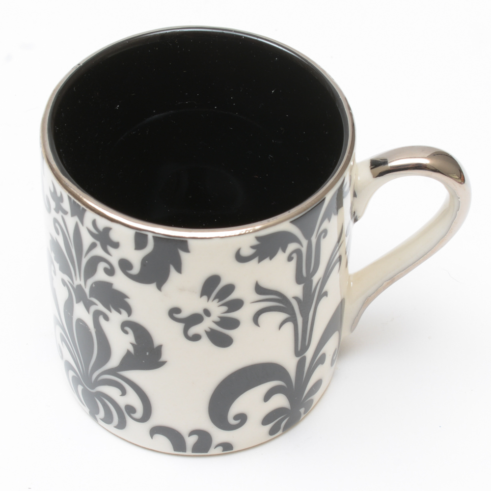 Classic Coffee & Tea Black and White Set