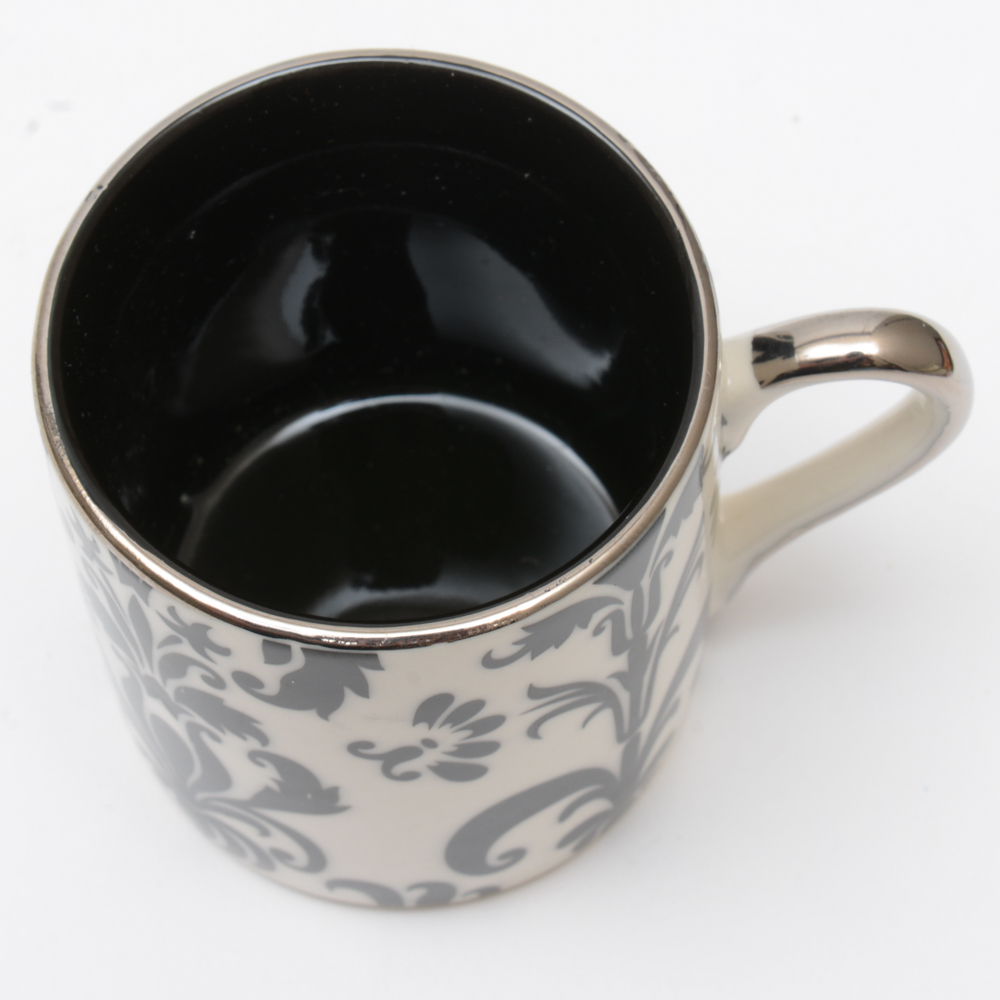 Classic Coffee & Tea Black and White Set