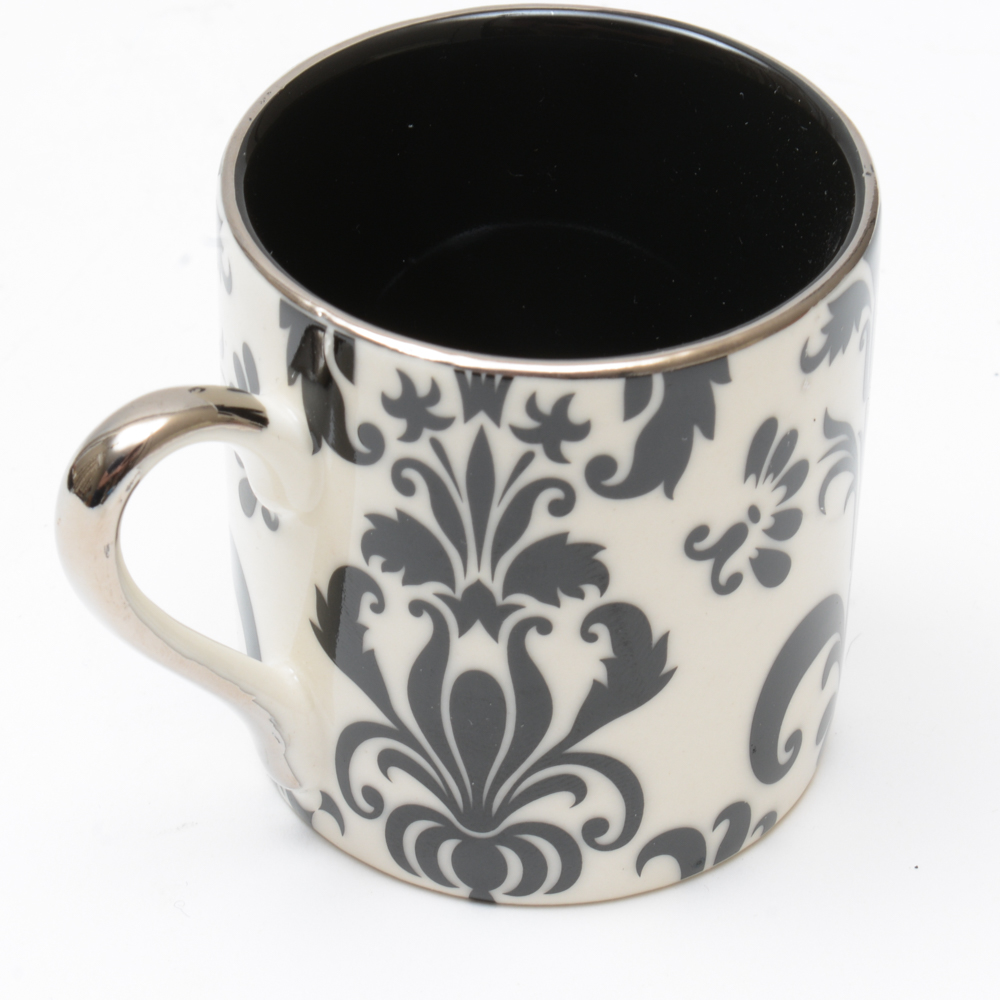 Classic Coffee & Tea Black and White Set