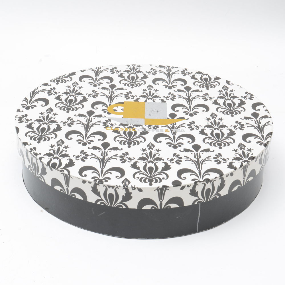 Classic Coffee & Tea Black and White Set