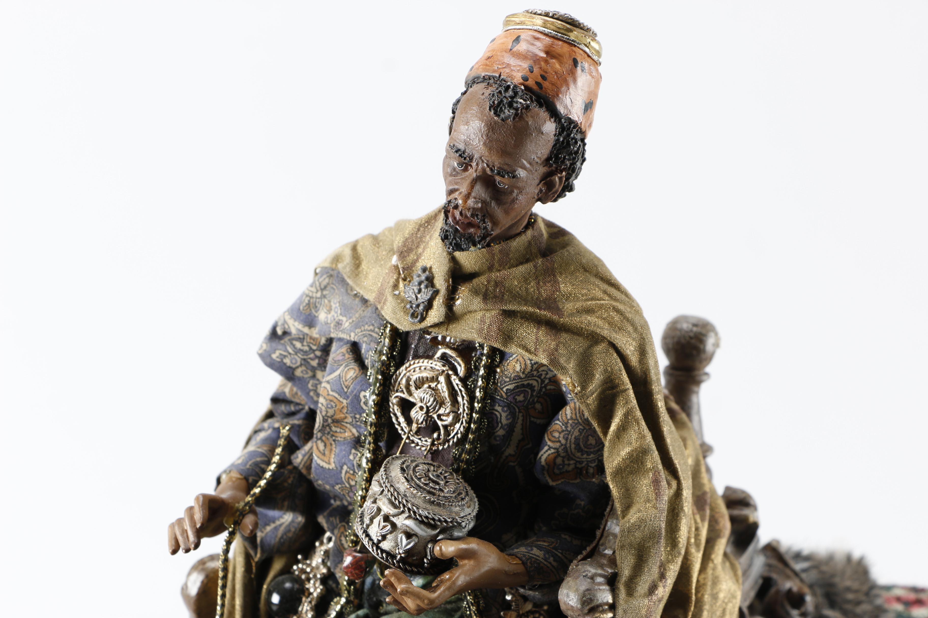 Department 56 Neapolitan Wiseman on Elephant