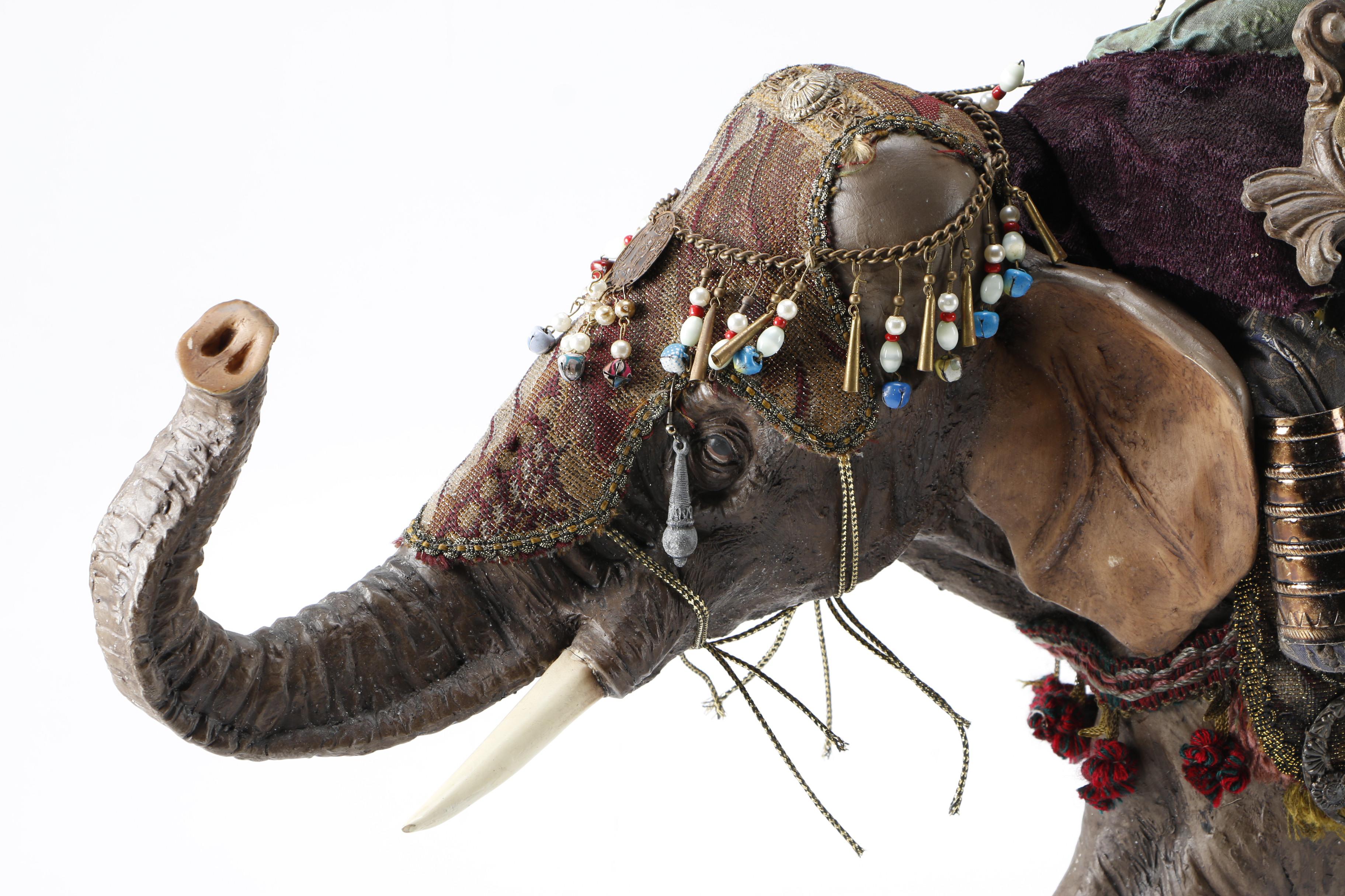 Department 56 Neapolitan Wiseman on Elephant