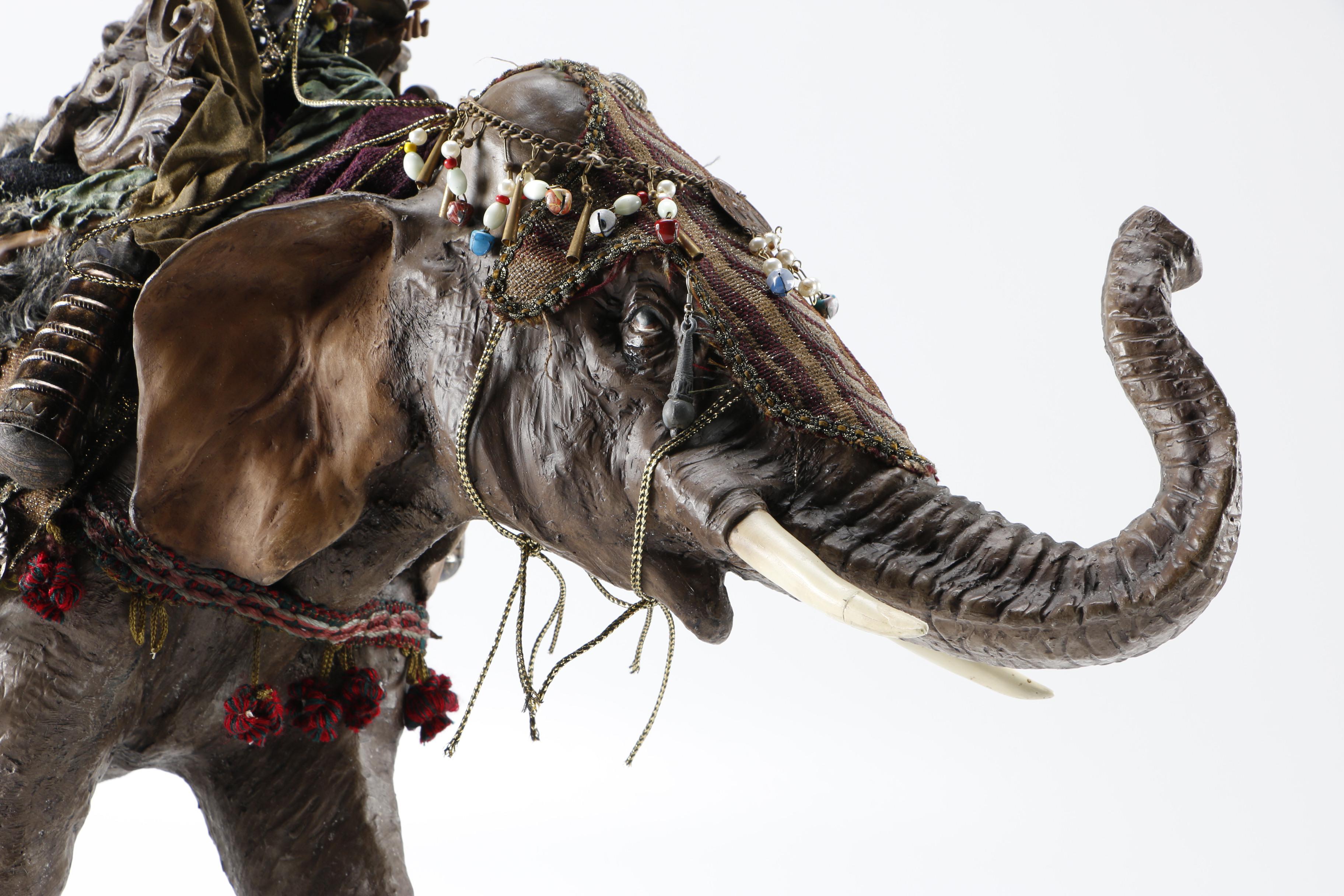 Department 56 Neapolitan Wiseman on Elephant