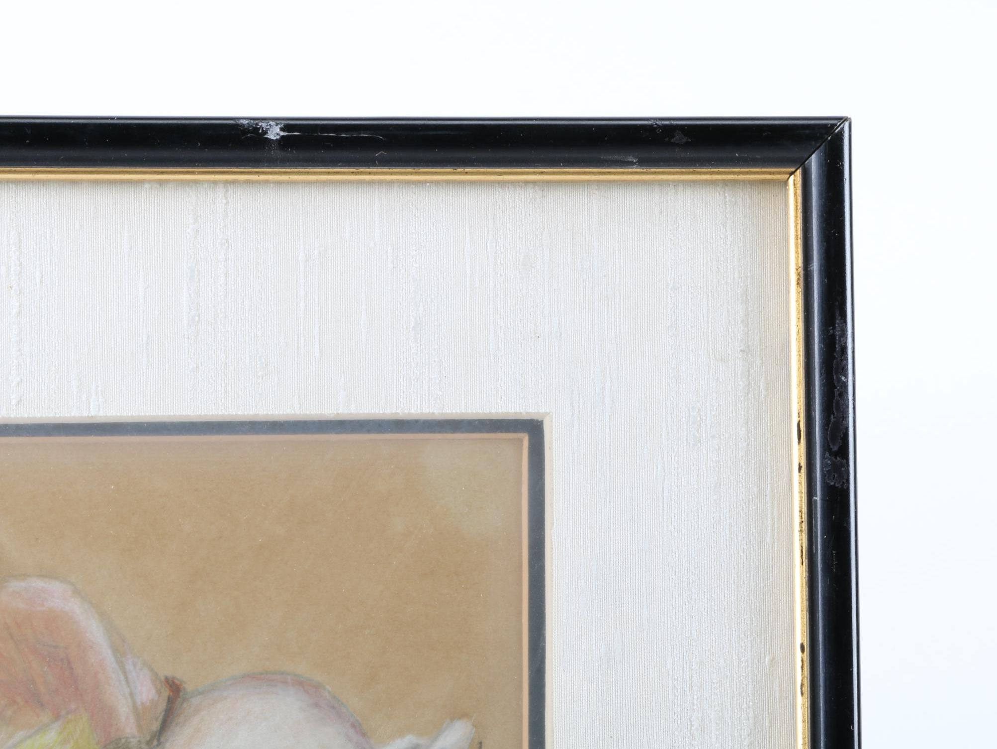 Colored Pencil Abstract Drawing on Paper