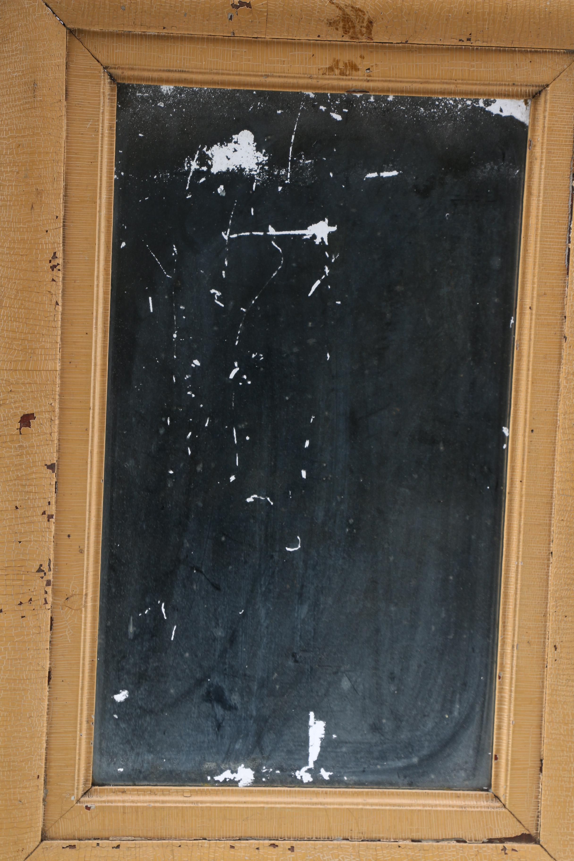 Vintage Mirror in Painted Wooden Frame