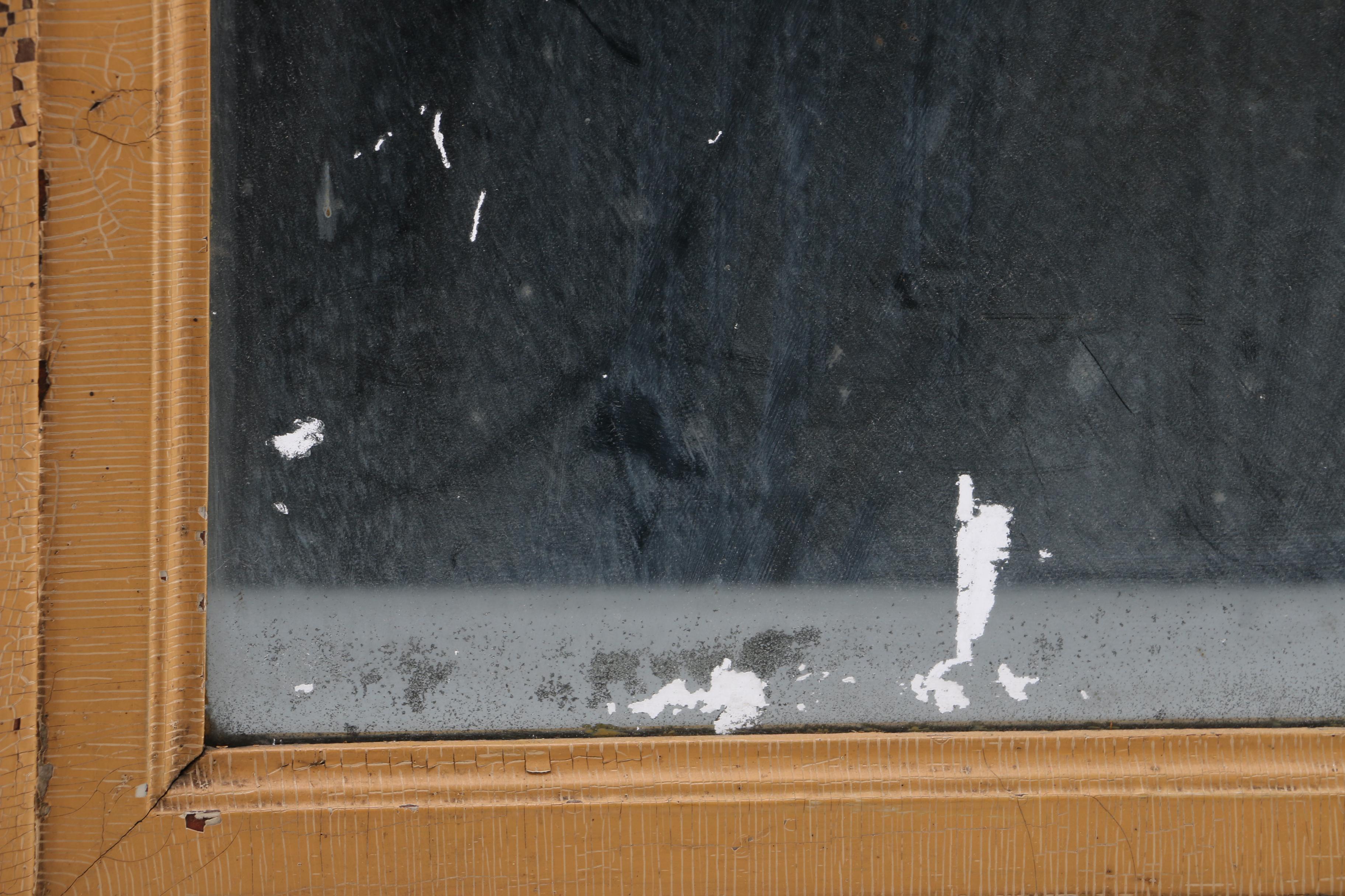 Vintage Mirror in Painted Wooden Frame