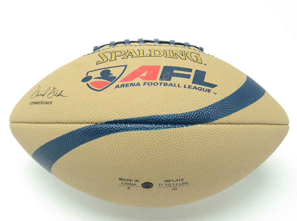 Ken Griffey Jr. and Sam Adams Signed Jungle Kats Football