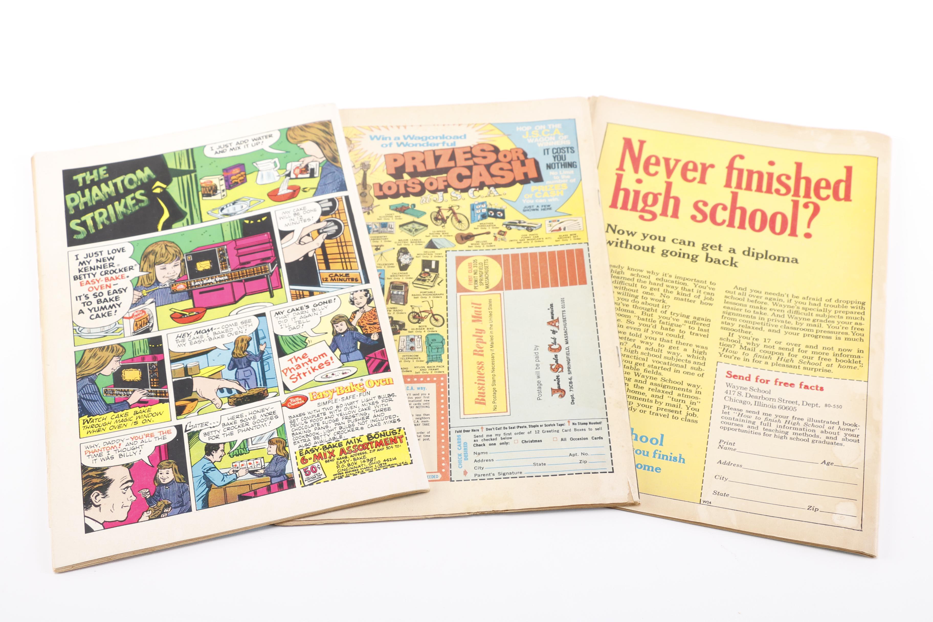 1970s Comic Book Collection Including "Beetle Bailey"