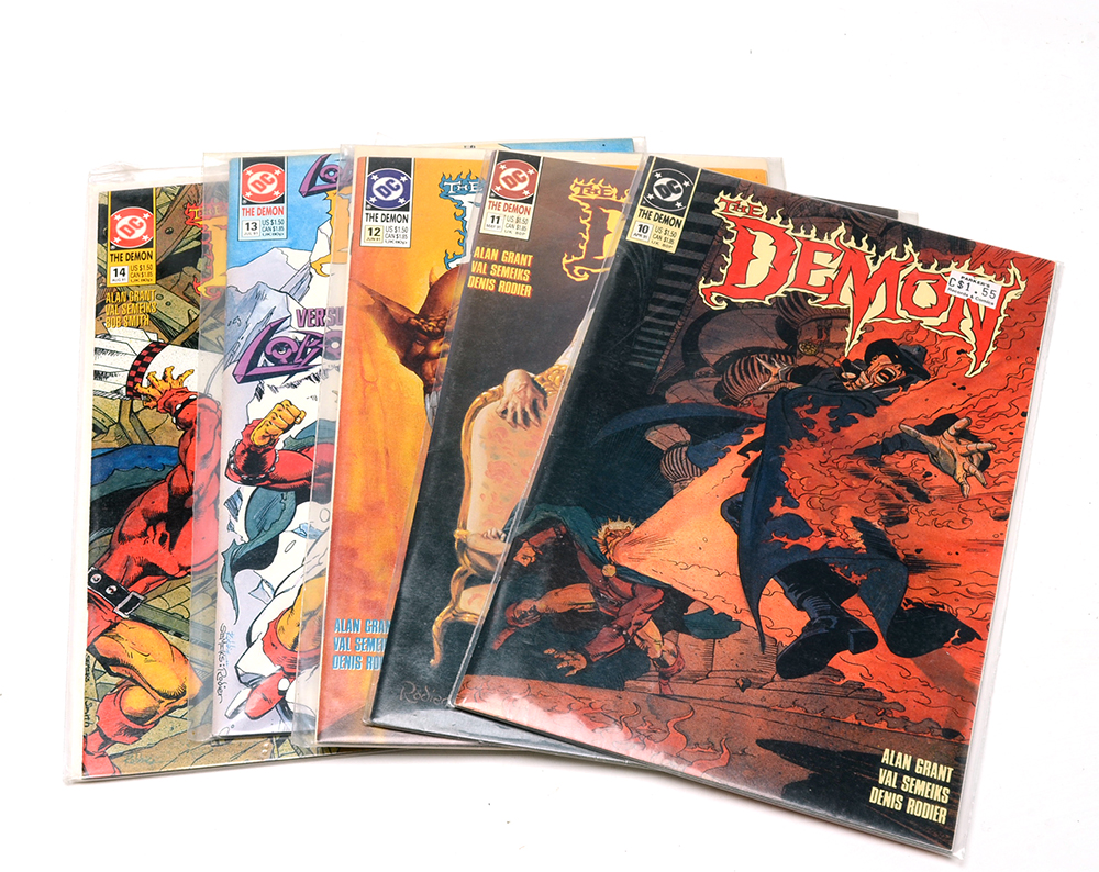 DC Comics "The Demon" Single Issue Lot