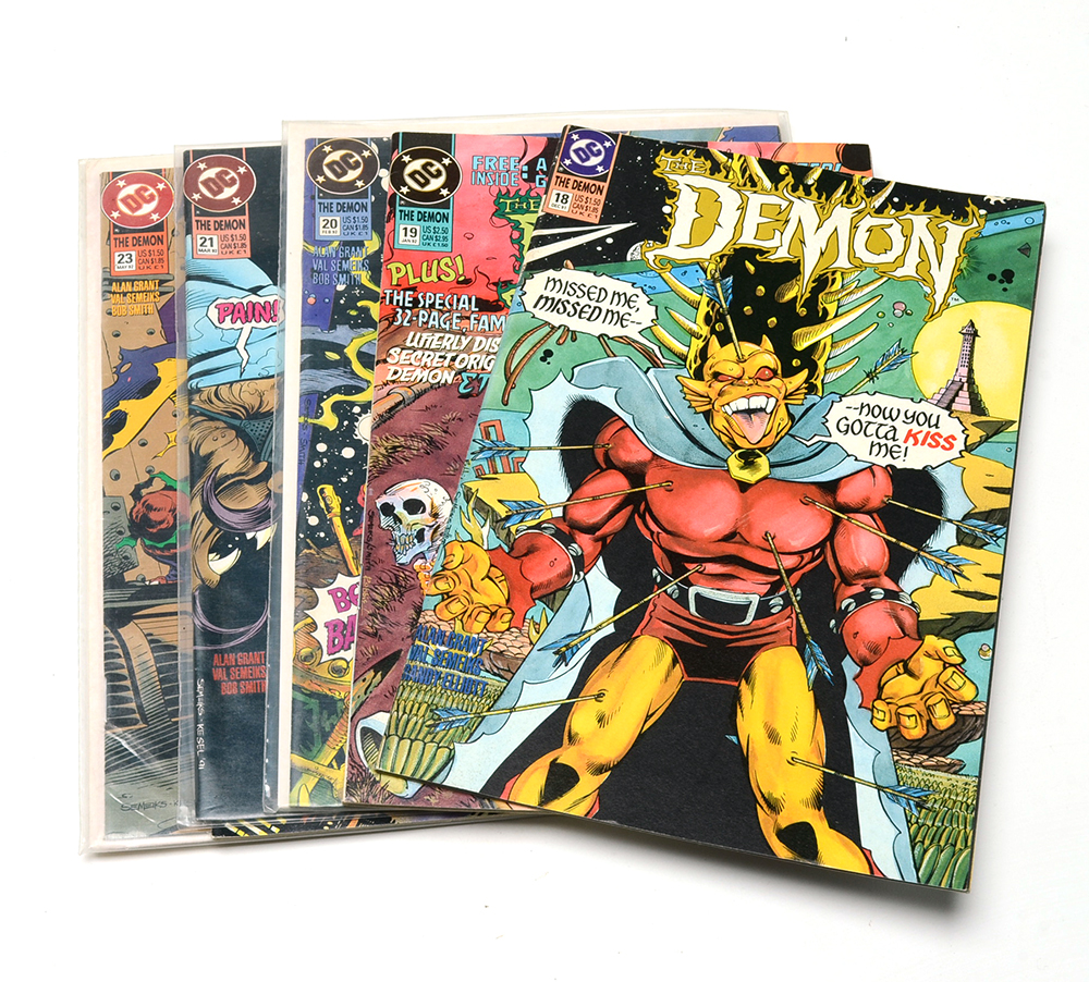 DC Comics "The Demon" Single Issue Lot
