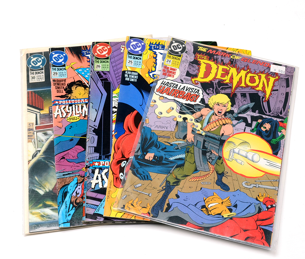 DC Comics "The Demon" Single Issue Lot