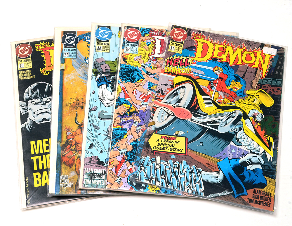 DC Comics "The Demon" Single Issue Lot