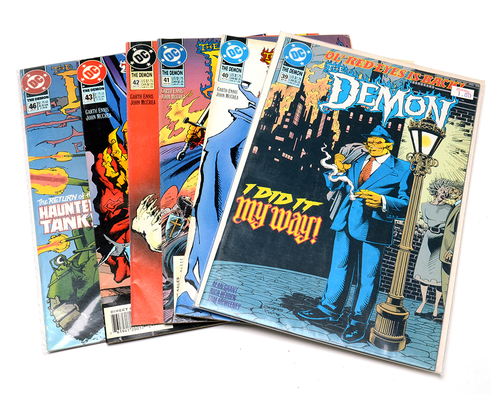DC Comics "The Demon" Single Issue Lot